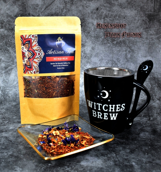 Hexenshop Dark Phönix Artisan Tea Roter Busch Entspannung (Red Busch Relax) 50 g